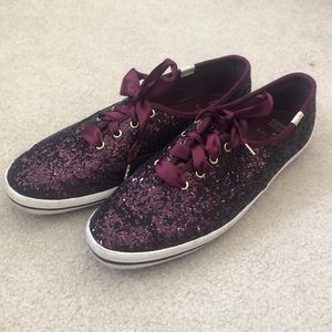 Kate Spade Glitter Keds